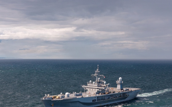 USS Mount Whitney, NATO Ship Convoy