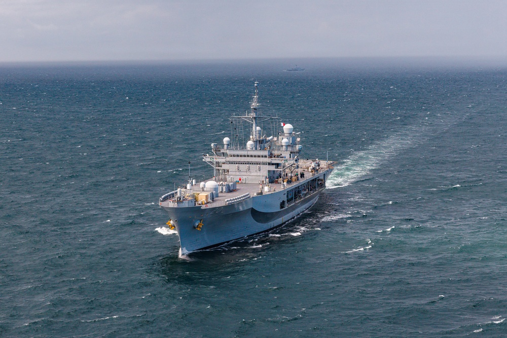 USS Mount Whitney, NATO Ship Convoy