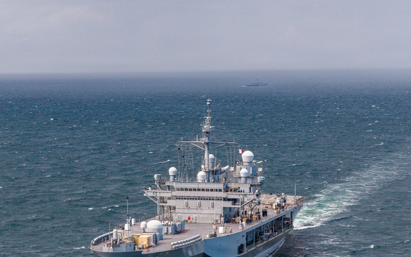 USS Mount Whitney, NATO Ship Convoy