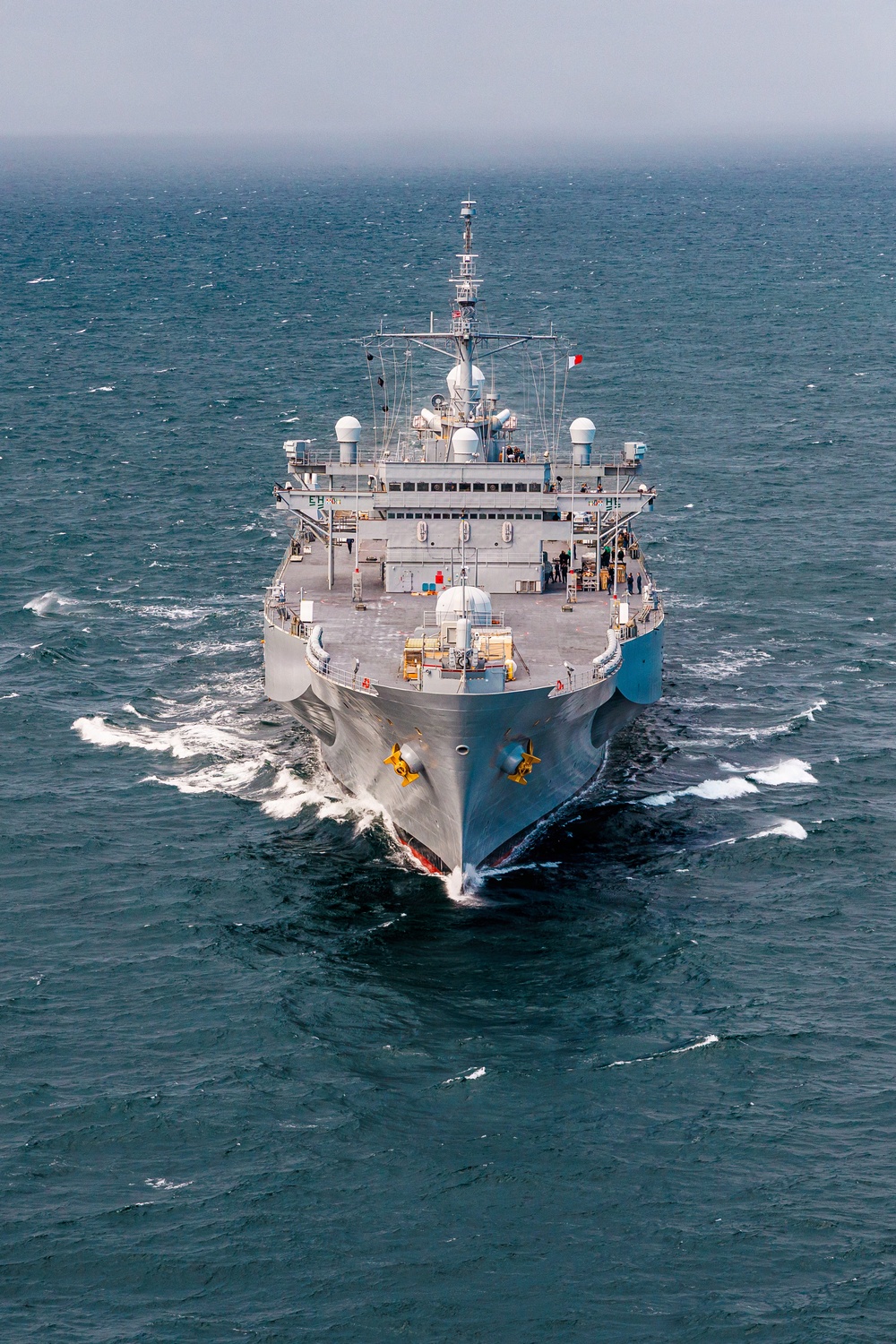 USS Mount Whitney, NATO Ship Convoy