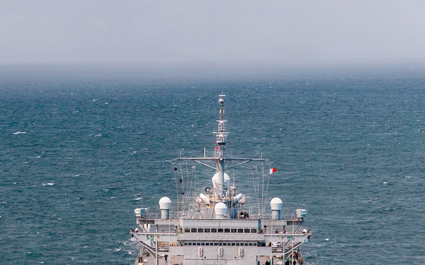 USS Mount Whitney, NATO Ship Convoy