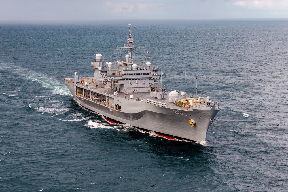 USS Mount Whitney, NATO Ship Convoy