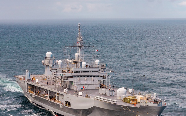 USS Mount Whitney, NATO Ship Convoy