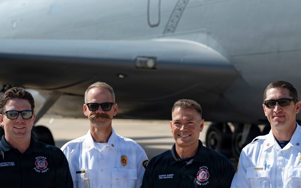 City of Moore police, fire and emergency management departments participate in 507th ARW immersion
