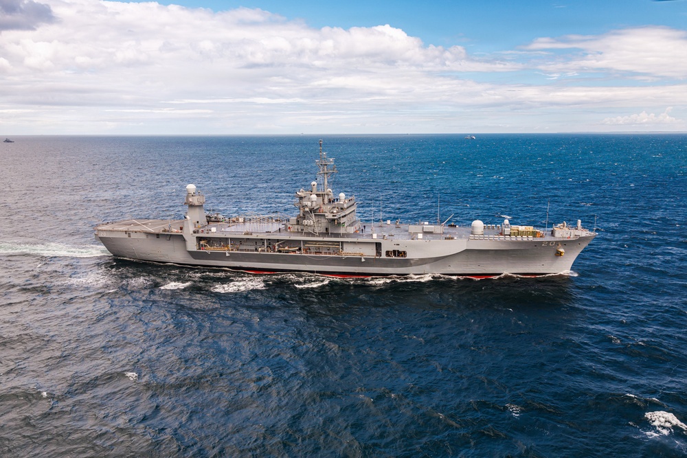 USS Mount Whitney, NATO Ship Convoy