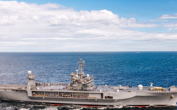 USS Mount Whitney, NATO Ship Convoy