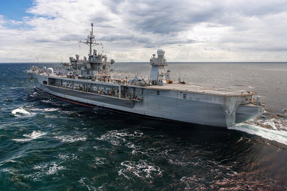 USS Mount Whitney, NATO Ship Convoy