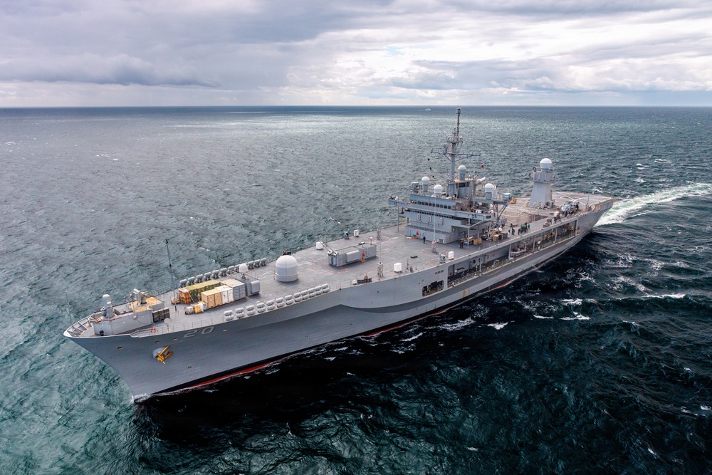 USS Mount Whitney, NATO Ship Convoy