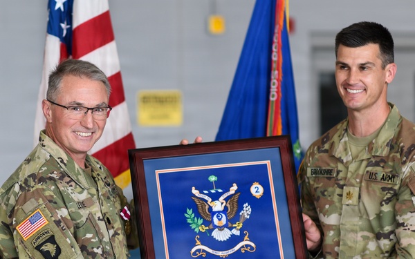 59th Aviation Troop Command hosts retirement ceremony for Lt. Col. Douglas M. Leslie