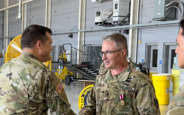 59th Aviation Troop Command hosts retirement ceremony for Lt. Col. Douglas M. Leslie