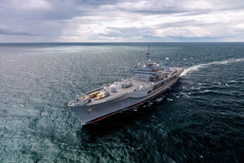 USS Mount Whitney, NATO Ship Convoy