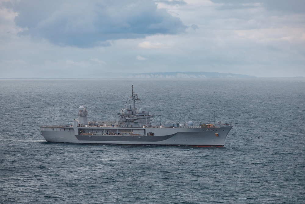 USS Mount Whitney, NATO Ship Convoy