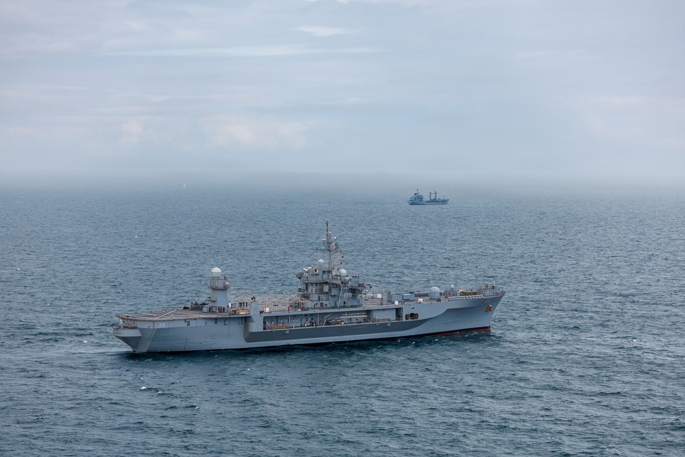USS Mount Whitney, NATO Ship Convoy