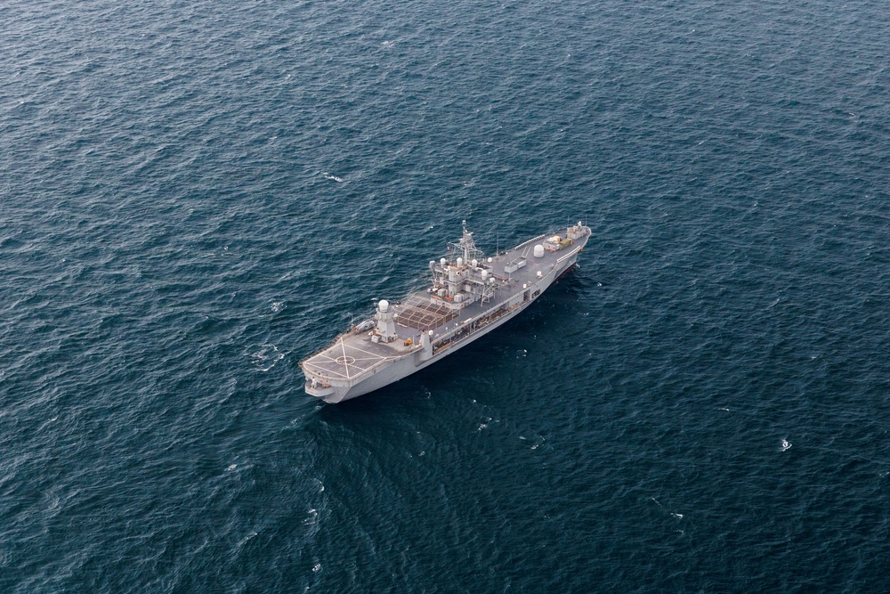 USS Mount Whitney, NATO Ship Convoy