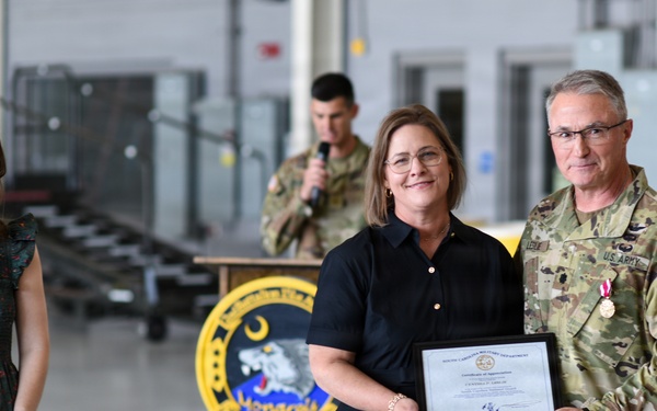 59th Aviation Troop Command hosts retirement ceremony for Lt. Col. Douglas M. Leslie