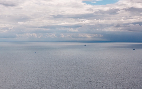USS Mount Whitney, NATO Ship Convoy