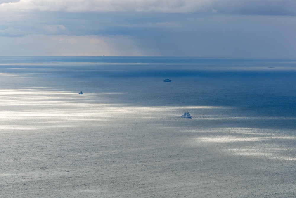 USS Mount Whitney, NATO Ship Convoy