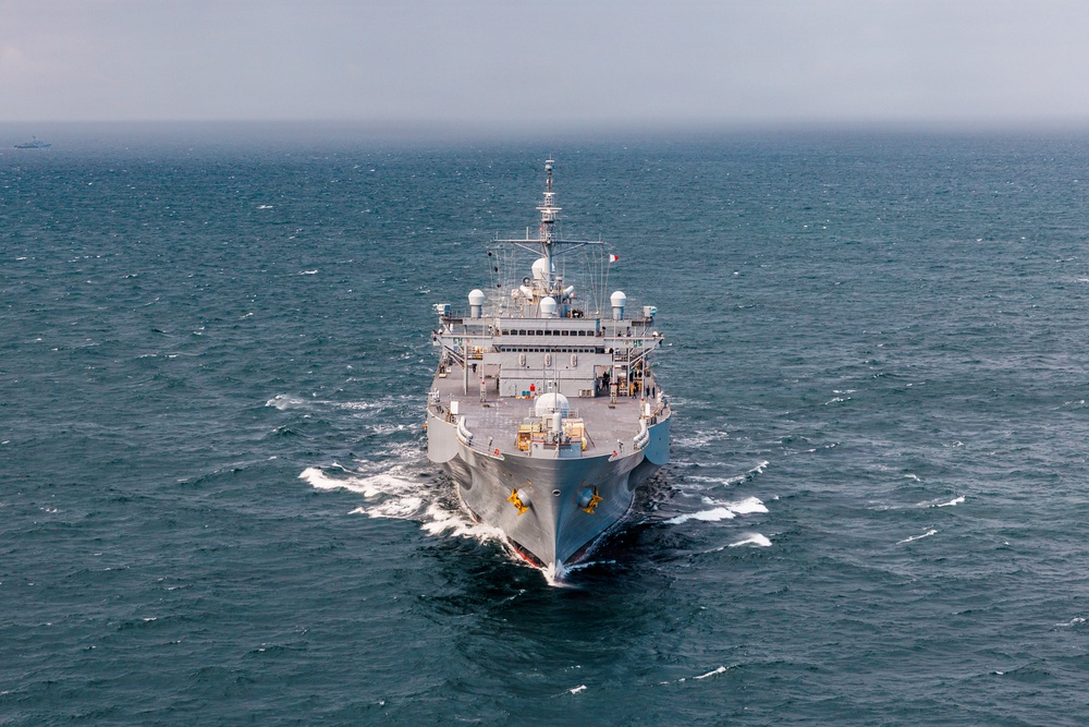 USS Mount Whitney, NATO Ship Convoy