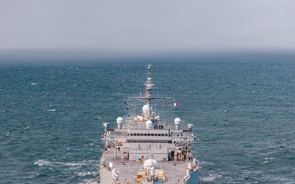 USS Mount Whitney, NATO Ship Convoy