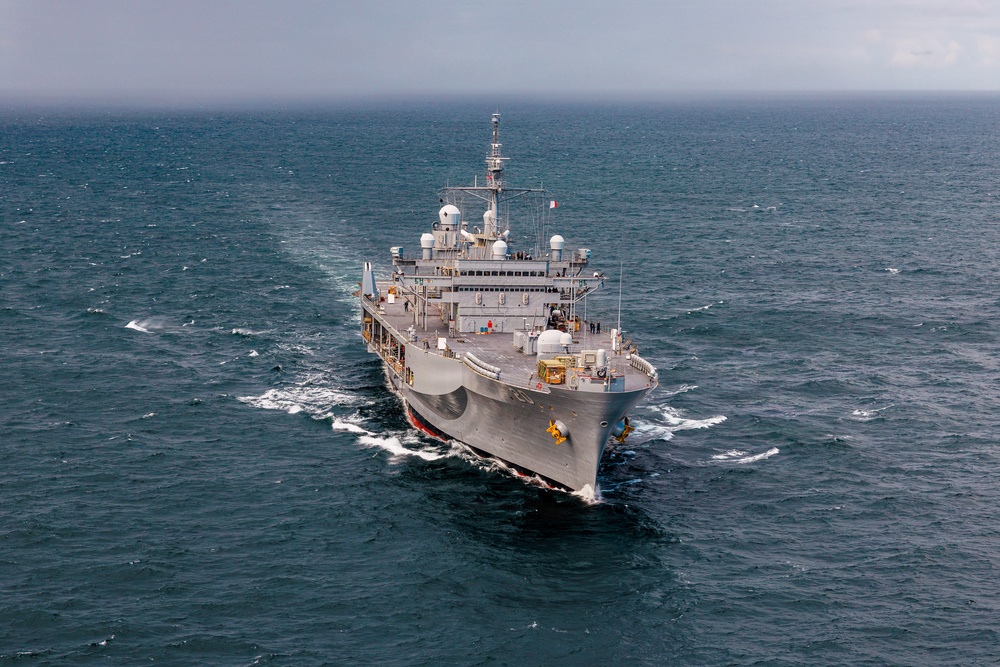 USS Mount Whitney, NATO Ship Convoy