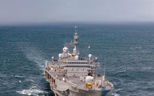 USS Mount Whitney, NATO Ship Convoy
