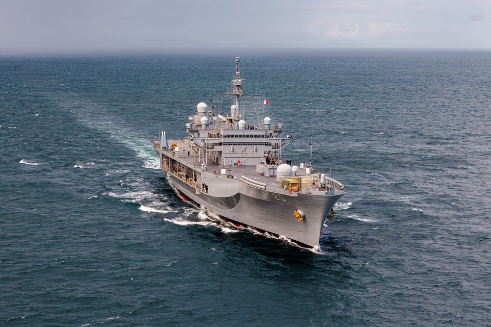 USS Mount Whitney, NATO Ship Convoy
