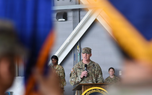 2-151st Security Support Aviation Battalion conducts change of command ceremony
