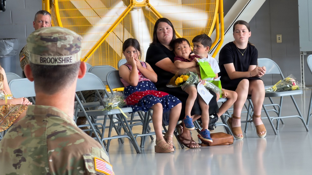 2-151st Security Support Aviation Battalion conducts change of command ceremony