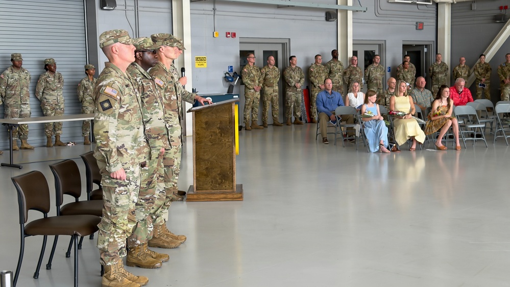 2-151st Security Support Aviation Battalion conducts change of command ceremony