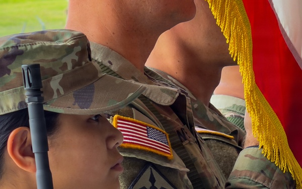2-151st Security Support Aviation Battalion conducts change of command ceremony