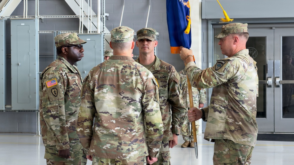 2-151st Security Support Aviation Battalion conducts change of command ceremony
