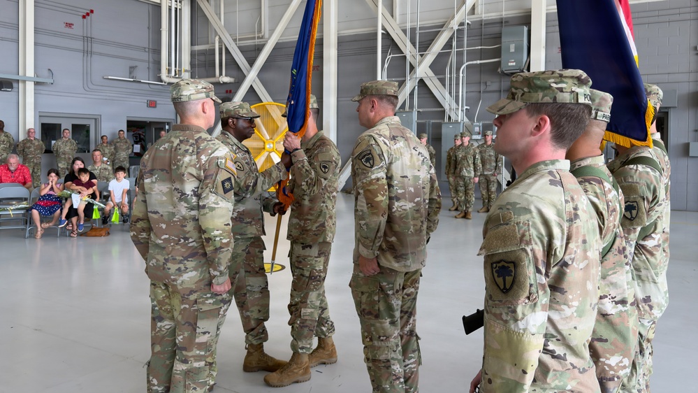 2-151st Security Support Aviation Battalion conducts change of command ceremony