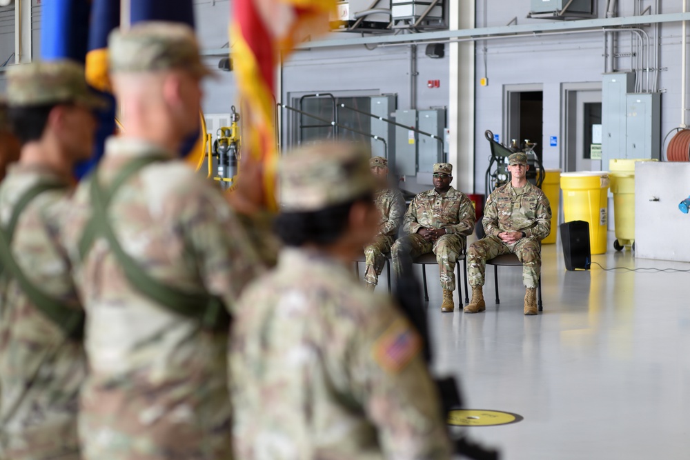 2-151st Security Support Aviation Battalion conducts change of command ceremony