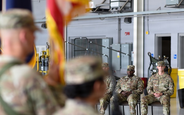 2-151st Security Support Aviation Battalion conducts change of command ceremony