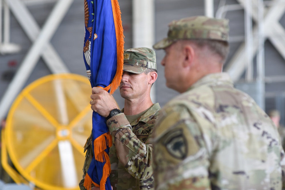 2-151st Security Support Aviation Battalion conducts change of command ceremony