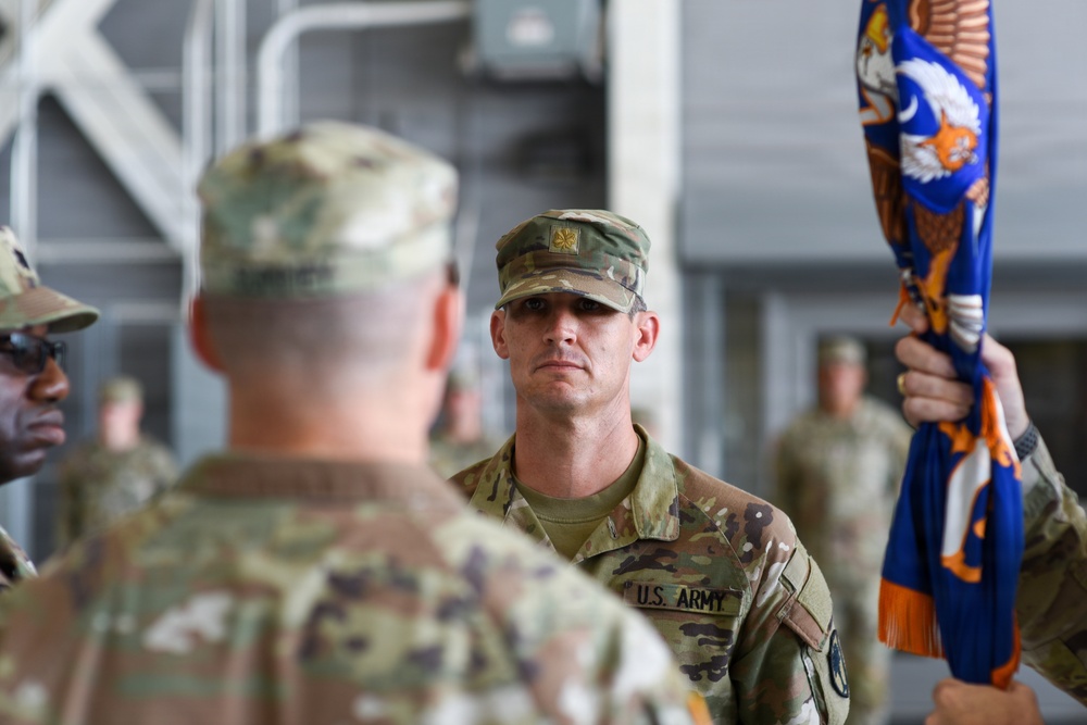 2-151st Security Support Aviation Battalion conducts change of command ceremony