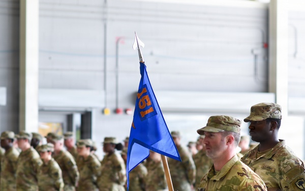 2-151st Security Support Aviation Battalion conducts change of command ceremony
