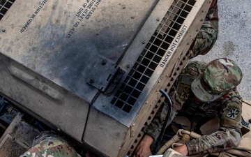 U.S. Army Soldiers Conduct Operations in the Middle East