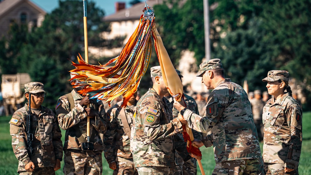 299 BSB Change of Command Ceremony