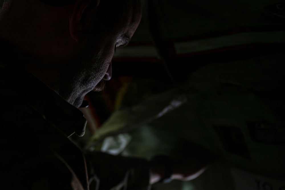 KC-135 refuels F-35s in CENTCOM