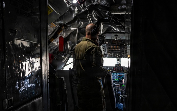 KC-135 refuels F-35s in CENTCOM