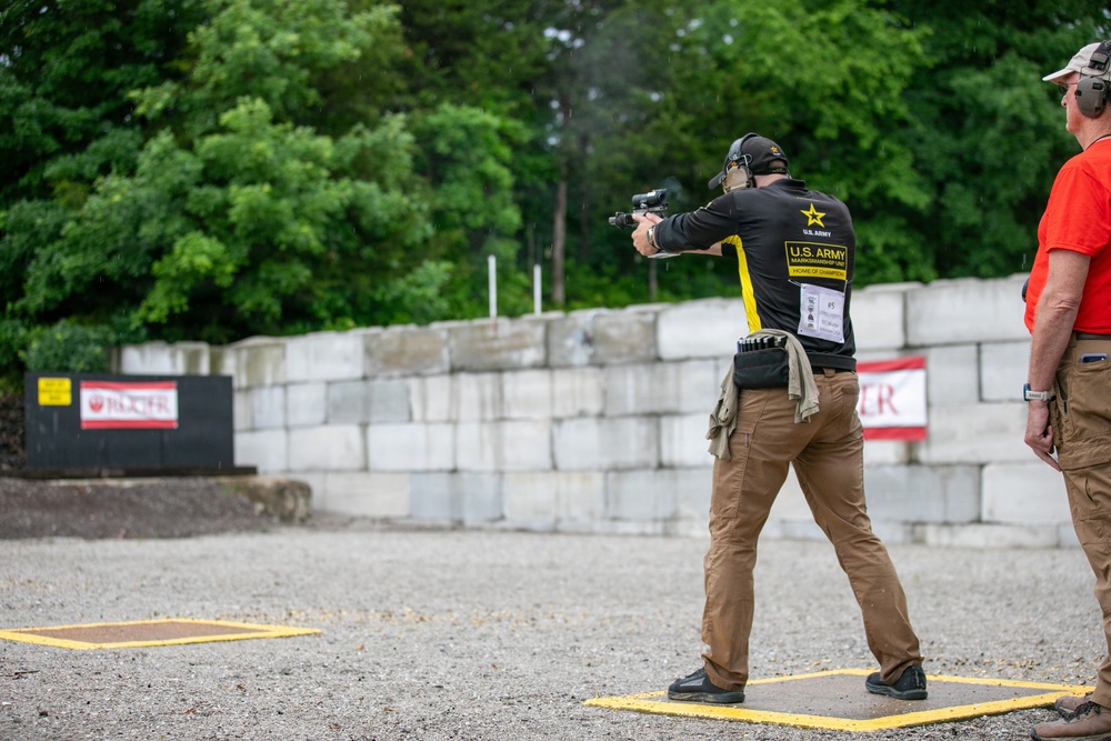 Fort Benning Soldier Earns Spot on U.S. Action Pistol World Team