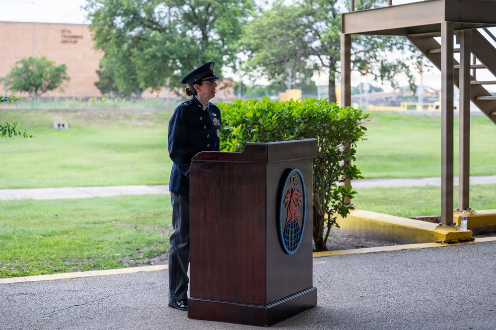 535th Training Squadron Activation Ceremony