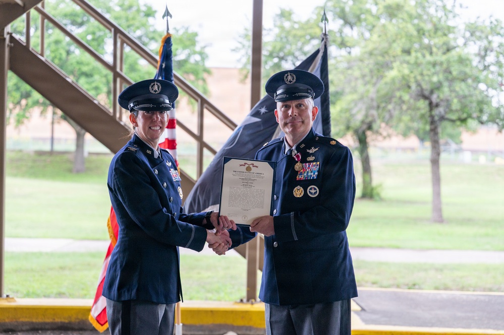 535th Training Squadron Activation Ceremony