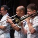 The U.S. Navy Band Cruisers Perform on the Millenium Stage at the John F. Kennedy Center for the Performing Arts.