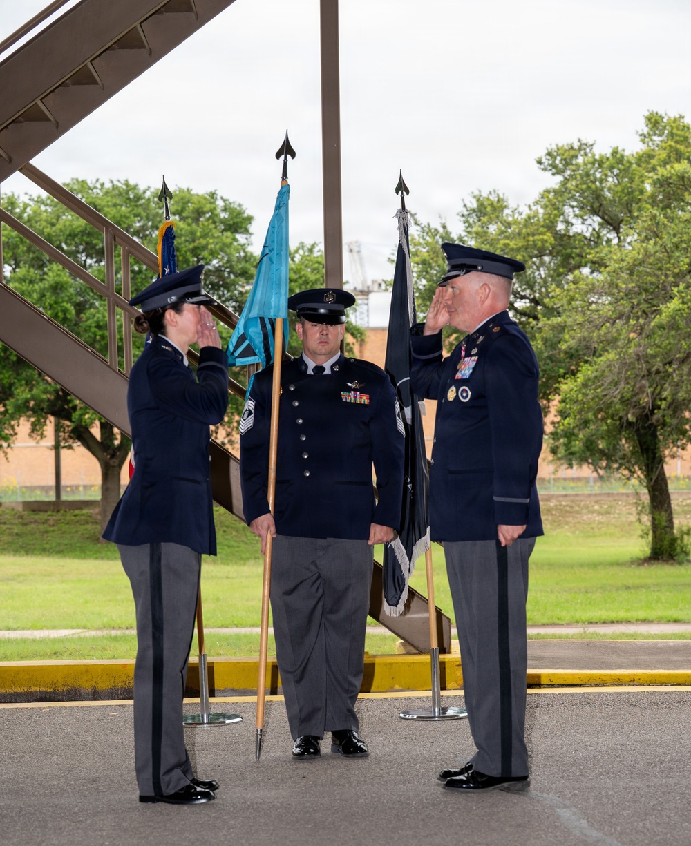 535th Training Squadron Activation Ceremony