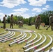 Airmen from the 181st Force Support Squadron conduct search and recovery training at Alpena Combat Readiness Training Center
