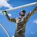 Airmen from the 181st Force Support Squadron conduct search and recovery training at Alpena Combat Readiness Training Center