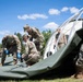 Airmen from the 181st Force Support Squadron conduct search and recovery training at Alpena Combat Readiness Training Center