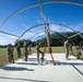 Airmen from the 181st Force Support Squadron conduct search and recovery training at Alpena Combat Readiness Training Center
